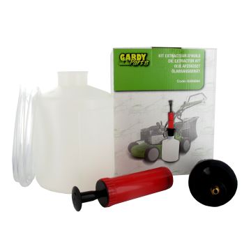 Kit de vidange pour tondeuse - Huile et carburant