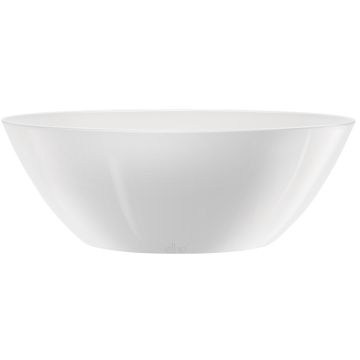Pot Brussels Diamond Oval - Elho - blanc - 36 cm 