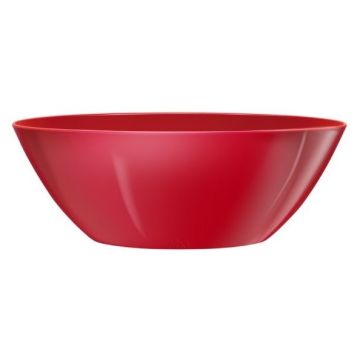 Pot Brussels Diamond Ovale - Elho - 36 cm - Rouge charmant