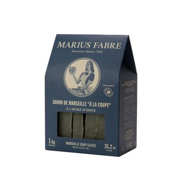 Savon de Marseille à la coupe - Marius Fabre - 1 kg