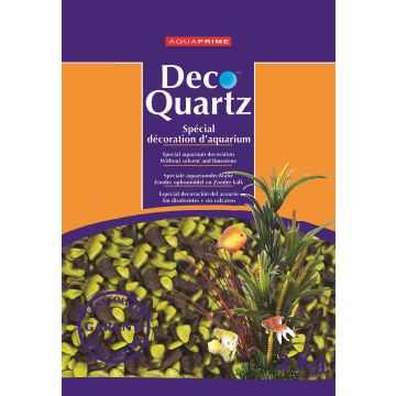 Gravier Choco/vert - Déco Quartz - Aquaprime - 2 kg