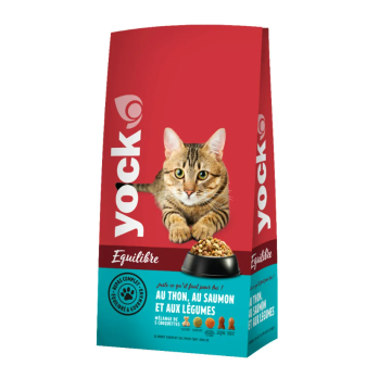 Croquettes Yock Equilibre pour chat - Thon