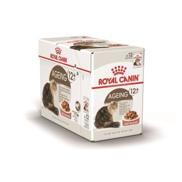 Boîte Ageing 12 + Sauce - Royal Canin - 12 x 85 g