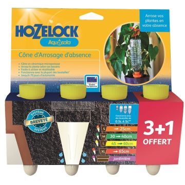  Aquasolo x 3 + 1 gratuit - pot Ø 45-60 cm - Hozelock