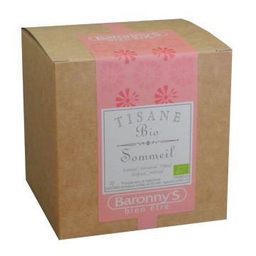 Tisane Sommeil BIO - Baronny's - 20 sachets