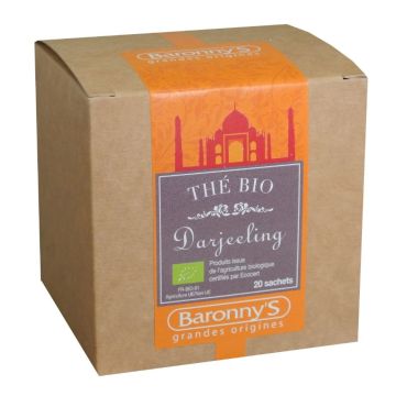 Thé Darjeeling BIO - Baronny's - 20 sachets