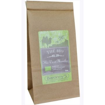 Thé Vert Menthe BIO - Baronny's - Vrac 50 g