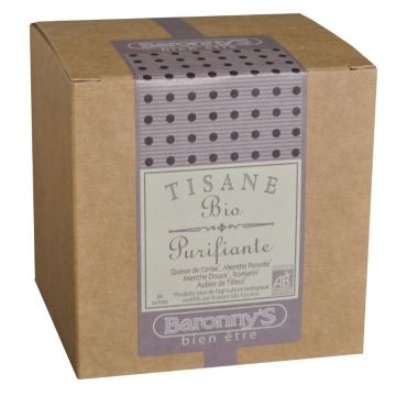 Tisane Purifiante BIO - Baronny's - 20 sachets