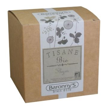 Tisane Thym BIO - Baronny's - 20 sachets