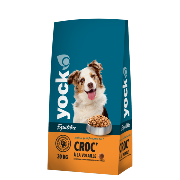 Yock Croc' à la volaille - Sac de 20 kg
