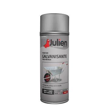 Peinture galvanisation à froid - Peintures Julien - Brillant - 0.4 L 