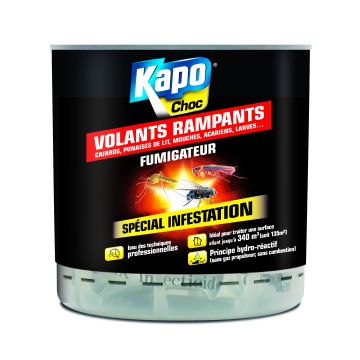 Fumigateur Tous Insectes - Kapo - Volume max de 340 m³