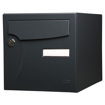 Boîte aux lettres - Animation - Renz - 1 porte - Gris