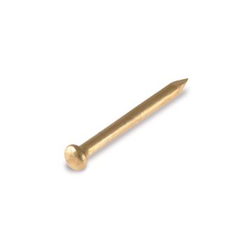 Pointe tête ronde - En laiton - 1.2 x 20 mm - 60 g