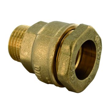 Raccord laiton mâle - ø25 mm - 20 x 27