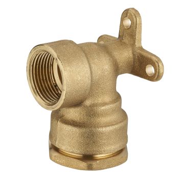 Coude applique - Noyon & Thiebault - Laiton - Pour tuyau PE - Ø 25 - F20-27