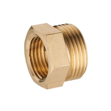 Mamelon mâle femelle réduit - Noyon & Tiebault - M20x27 F15x21 à butée intérieure