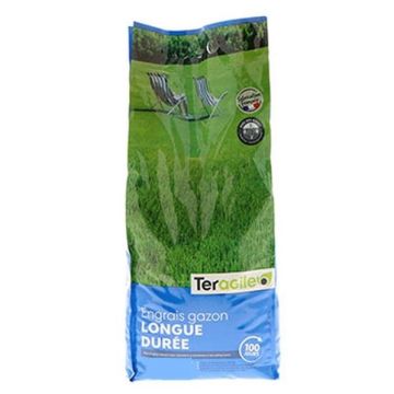 Engrais gazon longue durée - Teragile -  200 m² - 5 kg