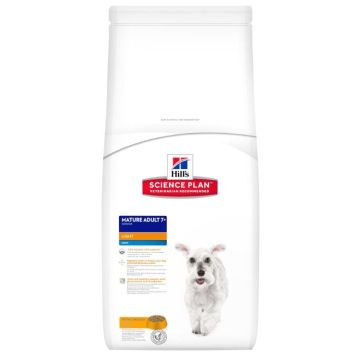 Aliment chien Science Plan Canine Mature Adult 7+ Light Mini au Poulet - Hill's - 2,5 Kg