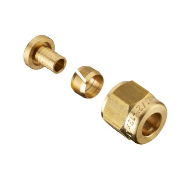 Raccord PER compression femelle écrou libre Noyon & Thiebault - F 15 x 21 - Ø 12 mm