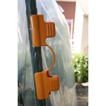 Tomatoclips pour tuteur arceaux - Nortene - x10