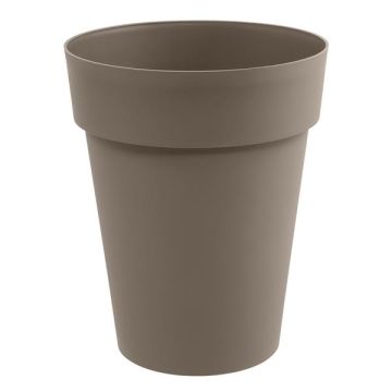 Pot - Toscane - Rond - 50 L - Taupe  
