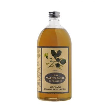 Savon de Marseille liquide, santal - Marius Fabre - 1 L