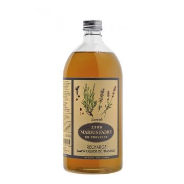 Savon de Marseille liquide, lavande - Marius Fabre - 1 L