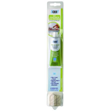 Kit étanchéité eau potable avec Pâte à joint - GEB - 50 ml