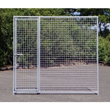 Panneau chenil Maille avec porte - Nesa - 200 x 184 cm