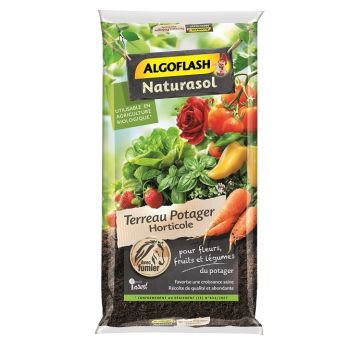 Terreau potager horticole - Algoflash - 40 L
