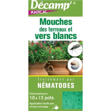 1643116 - Insecticide aux nématodes contre vers blancsmouches Décamp' Radical - CREA