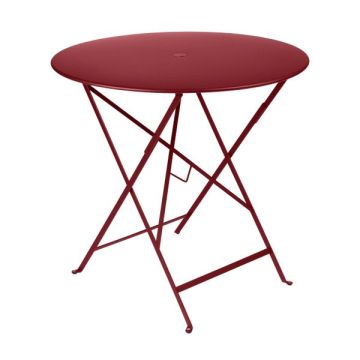 Table pliante Bistro - Fermob -  77 cm - Piment