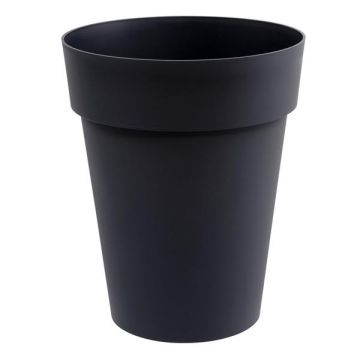 Pot - Toscane - Rond - 50 L - Gris anthracite 