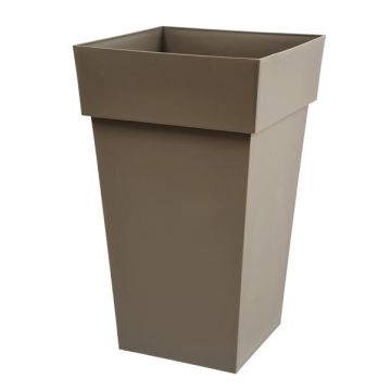 Pot - Toscane - Carré - 62 L - Taupe  