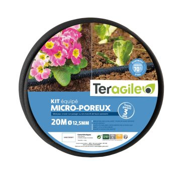 Kit tuyau microporeux 20 m - Magasin Vert - Tuyau Ø 13 mm