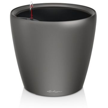 Pot Classico LS 28 - Lechuza - Anthracite métallisé