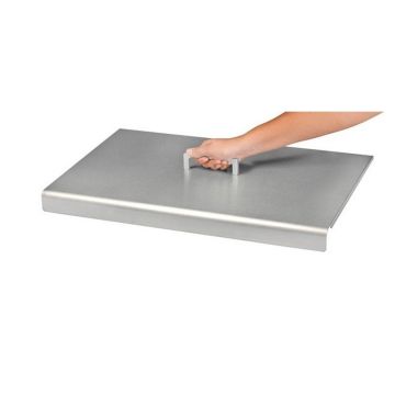 Capot pour planchas Saveur doubles - Krampouz - inox - 66x39x11 cm