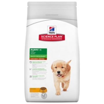 Aliment chien Science Plan Puppy Healthy Development Large Breed au Poulet - Hill's - 16 Kg