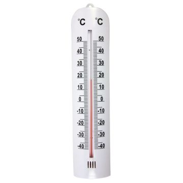 THERMOMÈTRE PLASTIQUE BLANC 28 CM - SPEAR & JACKSON