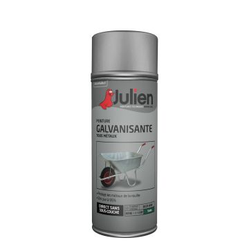 Peinture galvanisation à froid - Peintures Julien - Satin - 0.4 L