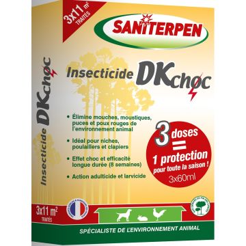 Insecticide DK Choc 3 x 60 ml - Saniterpen
