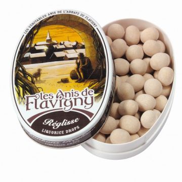 Les anis de Flavigny - Réglisse - Boiteovale - 50 g