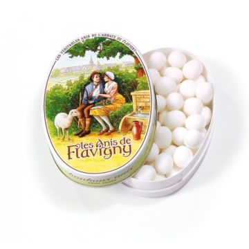 Les anis de Flavigny - Anis - Boite ovale - 50 g