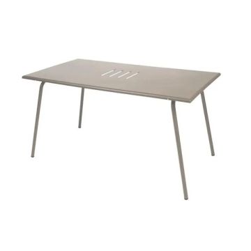 Table Monceau - Fermob - 146 X 80 X H 74 cm - Métal - Muscade