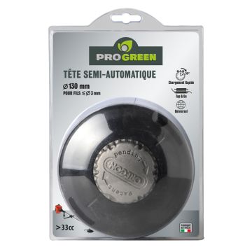 Tête de fil universel - Progreen - 3mm