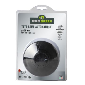 Tête de fil universel - Progreen -  2.4s/auto