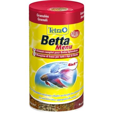 Tetra Betta Menu 100 ml - Aliment complet pour combattants