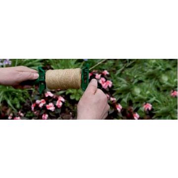 Ficelle de jardin en jute et distributeur - Nortene - 80 m