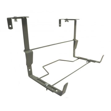 Support jardinière ergonomique - Louis Moulin - Fixations réglables amovibles et adaptables - Gris souris - PM